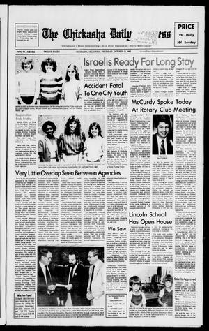The Chickasha Daily Express (Chickasha, Okla.), Vol. 91, No. 263, Ed. 1 Thursday, October 21, 1982