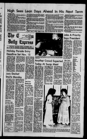 The Chickasha Daily Express (Chickasha, Okla.), Vol. 91, No. 277, Ed. 1 Sunday, November 7, 1982