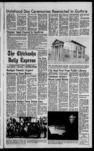The Chickasha Daily Express (Chickasha, Okla.), Vol. 91, No. 285, Ed. 1 Tuesday, November 16, 1982