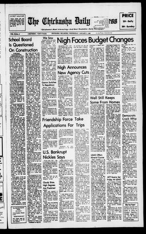 Primary view of object titled 'The Chickasha Daily Express (Chickasha, Okla.), Vol. 92, No. 4, Ed. 1 Wednesday, January 5, 1983'.