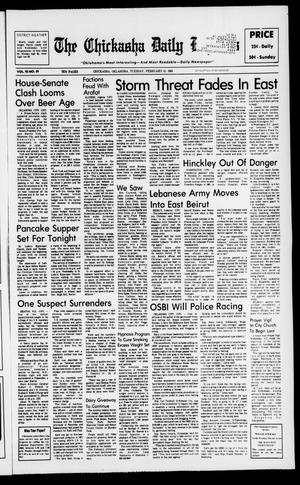 The Chickasha Daily Express (Chickasha, Okla.), Vol. 92, No. 39, Ed. 1 Tuesday, February 15, 1983