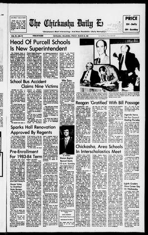 The Chickasha Daily Express (Chickasha, Okla.), Vol. 92, No. 72, Ed. 1 Friday, March 25, 1983