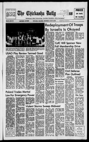 The Chickasha Daily Express (Chickasha, Okla.), Vol. 92, No. 172, Ed. 1 Wednesday, July 20, 1983