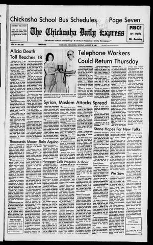 The Chickasha Daily Express (Chickasha, Okla.), Vol. 92, No. 200, Ed. 1 Monday, August 22, 1983