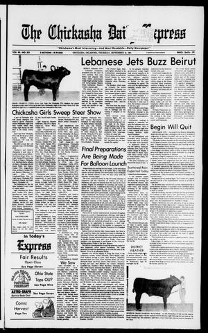 The Chickasha Daily Express (Chickasha, Okla.), Vol. 92, No. 221, Ed. 1 Thursday, September 15, 1983