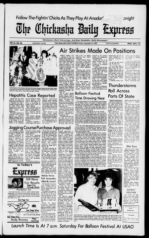 The Chickasha Daily Express (Chickasha, Okla.), Vol. 92, No. 222, Ed. 1 Friday, September 16, 1983