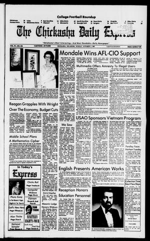 The Chickasha Daily Express (Chickasha, Okla.), Vol. 92, No. 235, Ed. 1 Sunday, October 2, 1983