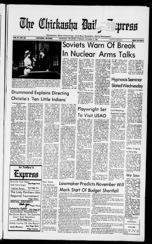 The Chickasha Daily Express (Chickasha, Okla.), Vol. 92, No. 243, Ed. 1 Tuesday, October 11, 1983