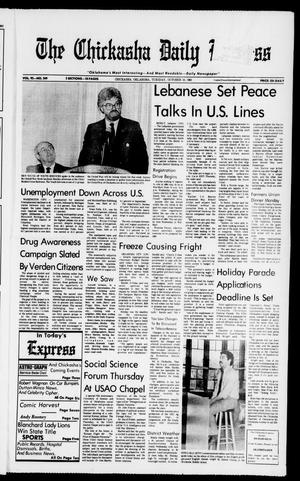 The Chickasha Daily Express (Chickasha, Okla.), Vol. 92, No. 249, Ed. 1 Tuesday, October 18, 1983