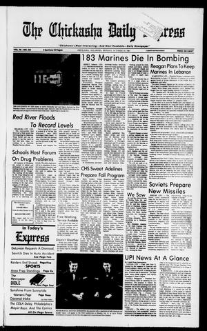 The Chickasha Daily Express (Chickasha, Okla.), Vol. 92, No. 254, Ed. 1 Monday, October 24, 1983