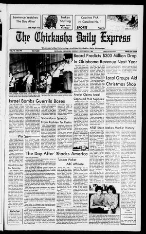 The Chickasha Daily Express (Chickasha, Okla.), Vol. 92, No. 278, Ed. 1 Monday, November 21, 1983