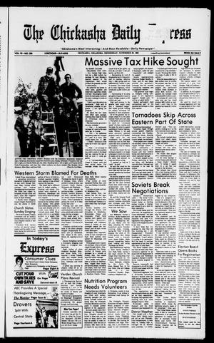 The Chickasha Daily Express (Chickasha, Okla.), Vol. 92, No. 280, Ed. 1 Wednesday, November 23, 1983