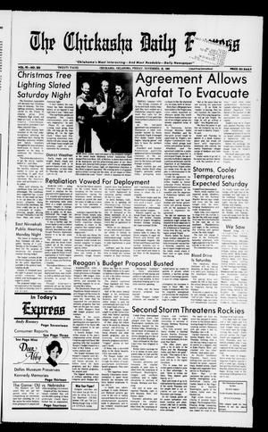 The Chickasha Daily Express (Chickasha, Okla.), Vol. 92, No. 282, Ed. 1 Friday, November 25, 1983