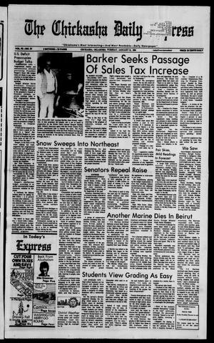 The Chickasha Daily Express (Chickasha, Okla.), Vol. 93, No. 27, Ed. 1 Tuesday, January 31, 1984