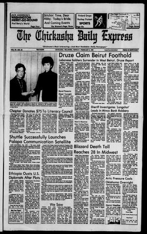 The Chickasha Daily Express (Chickasha, Okla.), Vol. 93, No. 32, Ed. 1 Monday, February 6, 1984