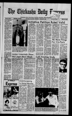 The Chickasha Daily Express (Chickasha, Okla.), Vol. 93, No. 46, Ed. 1 Wednesday, February 22, 1984