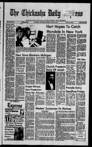 The Chickasha Daily Express (Chickasha, Okla.), Vol. 93, No. 70, Ed. 1 Thursday, March 22, 1984
