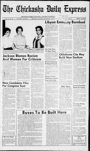 The Chickasha Daily Express (Chickasha, Okla.), Vol. 93, No. 166, Ed. 1 Wednesday, July 11, 1984