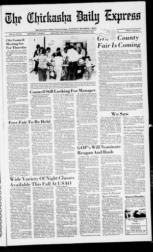 The Chickasha Daily Express (Chickasha, Okla.), Vol. 93, No. 202, Ed. 1 Wednesday, August 22, 1984