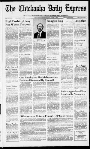 The Chickasha Daily Express (Chickasha, Okla.), Vol. 93, No. 204, Ed. 1 Friday, August 24, 1984