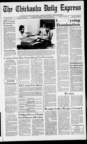 The Chickasha Daily Express (Chickasha, Okla.), Vol. 93, No. 205, Ed. 1 Sunday, August 26, 1984