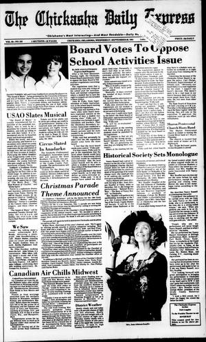 The Chickasha Daily Express (Chickasha, Okla.), Vol. 93, No. 232, Ed. 1 Wednesday, September 26, 1984