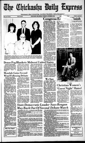 The Chickasha Daily Express (Chickasha, Okla.), Vol. 93, No. 243, Ed. 1 Tuesday, October 9, 1984