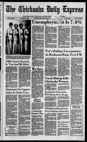 The Chickasha Daily Express (Chickasha, Okla.), Vol. 93, No. 264, Ed. 1 Friday, November 2, 1984