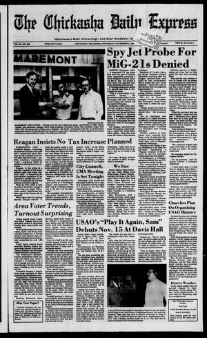 The Chickasha Daily Express (Chickasha, Okla.), Vol. 93, No. 269, Ed. 1 Thursday, November 8, 1984