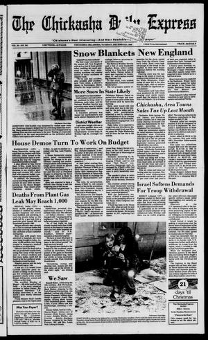 The Chickasha Daily Express (Chickasha, Okla.), Vol. 93, No. 291, Ed. 1 Tuesday, December 4, 1984