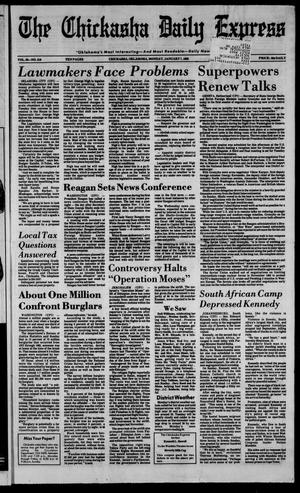 The Chickasha Daily Express (Chickasha, Okla.), Vol. 93, No. 319, Ed. 1 Monday, January 7, 1985