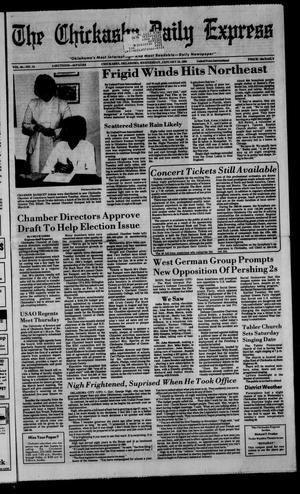 The Chickasha Daily Express (Chickasha, Okla.), Vol. 94, No. 14, Ed. 1 Wednesday, January 16, 1985