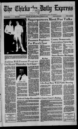 The Chickasha Daily Express (Chickasha, Okla.), Vol. 94, No. 43, Ed. 1 Tuesday, February 19, 1985