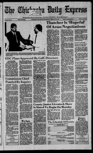 The Chickasha Daily Express (Chickasha, Okla.), Vol. 94, No. 44, Ed. 1 Wednesday, February 20, 1985