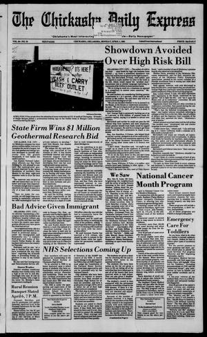 The Chickasha Daily Express (Chickasha, Okla.), Vol. 94, No. 78, Ed. 1 Monday, April 1, 1985