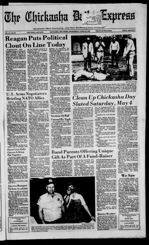 The Chickasha Daily Express (Chickasha, Okla.), Vol. 94, No. 98, Ed. 1 Wednesday, April 24, 1985