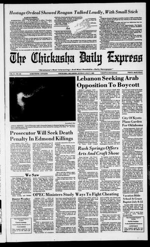 The Chickasha Daily Express (Chickasha, Okla.), Vol. 94, No. 161, Ed. 1 Sunday, July 7, 1985