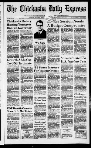 The Chickasha Daily Express (Chickasha, Okla.), Vol. 94, No. 180, Ed. 1 Monday, July 29, 1985