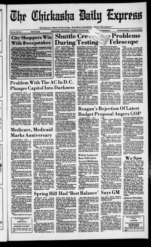 The Chickasha Daily Express (Chickasha, Okla.), Vol. 94, No. 181, Ed. 1 Tuesday, July 30, 1985