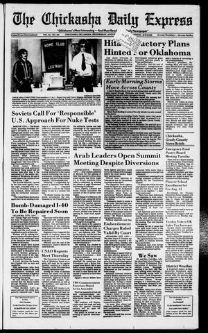 The Chickasha Daily Express (Chickasha, Okla.), Vol. 94, No. 188, Ed. 1 Wednesday, August 7, 1985