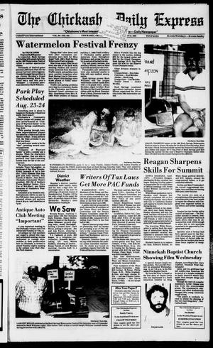 The Chickasha Daily Express (Chickasha, Okla.), Vol. 94, No. 192, Ed. 1 Monday, August 12, 1985