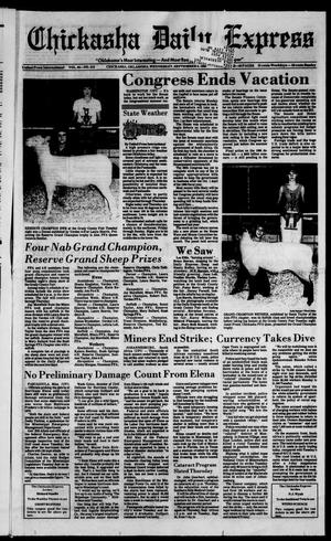 Chickasha Daily Express (Chickasha, Okla.), Vol. 94, No. 212, Ed. 1 Wednesday, September 4, 1985
