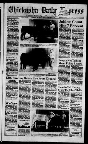 Chickasha Daily Express (Chickasha, Okla.), Vol. 94, No. 214, Ed. 1 Friday, September 6, 1985