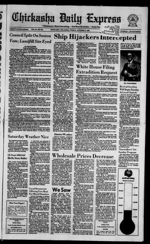 Chickasha Daily Express (Chickasha, Okla.), Vol. 94, No. 244, Ed. 1 Friday, October 11, 1985