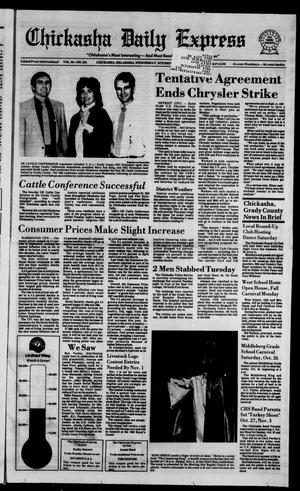Chickasha Daily Express (Chickasha, Okla.), Vol. 94, No. 254, Ed. 1 Wednesday, October 23, 1985