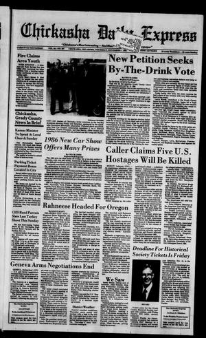Chickasha Daily Express (Chickasha, Okla.), Vol. 94, No. 267, Ed. 1 Thursday, November 7, 1985