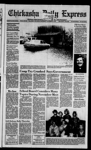 Chickasha Daily Express (Chickasha, Okla.), Vol. 94, No. 272, Ed. 1 Wednesday, November 13, 1985