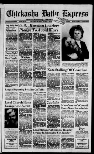 Chickasha Daily Express (Chickasha, Okla.), Vol. 94, No. 279, Ed. 1 Thursday, November 21, 1985