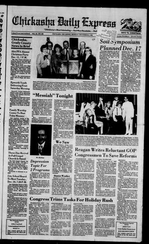 Chickasha Daily Express (Chickasha, Okla.), Vol. 94, No. 294, Ed. 1 Monday, December 9, 1985