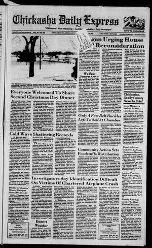 Chickasha Daily Express (Chickasha, Okla.), Vol. 94, No. 299, Ed. 1 Sunday, December 15, 1985